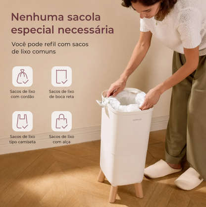 Lixeira Anti Odor com Vedação