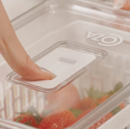 Cesto Organizador de Geladeira Empilhável Dry 3,2 Litros