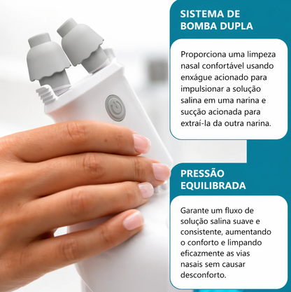 Sistema De Irrigação Nasal Nasalfresh Md Com 30 Pacotes De S