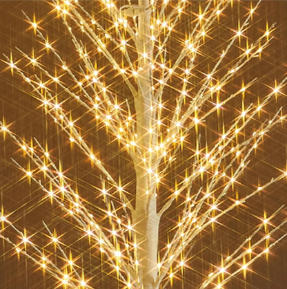 Conjunto de Luzes LED Fadas Brancas 1.80m, 1.20m, 1m, 450 LEDs - 3 em 1