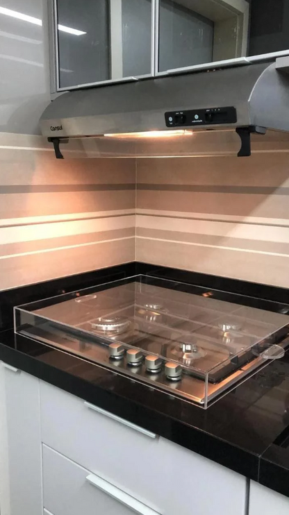 Tampo Para Fogão Cooktop Em Acrílico Cristal
