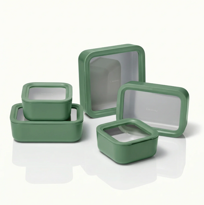 Conjunto de Potes de Armazenamento Air Release