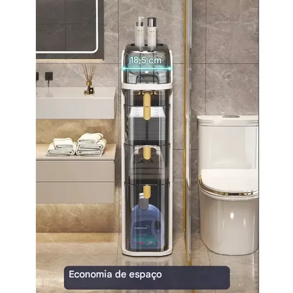 Gaveteiro Organizador FlexMove.™ Multiuso com Rodinhas para Banheiro, Quarto, Cozinha e Lavanderia