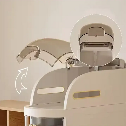Gaveteiro Organizador FlexMove™  Multiuso com Rodinhas para Banheiro, Quarto, Cozinha e Lavanderia
